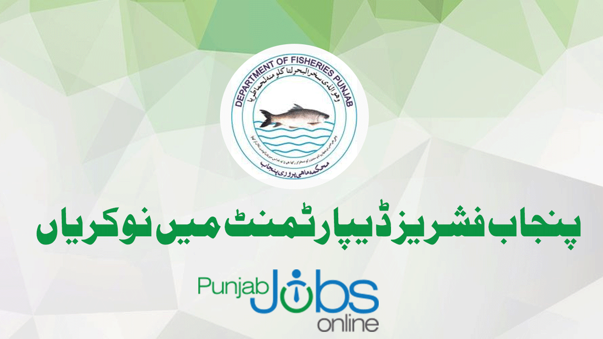 Punjab Fisheries Department Jobs